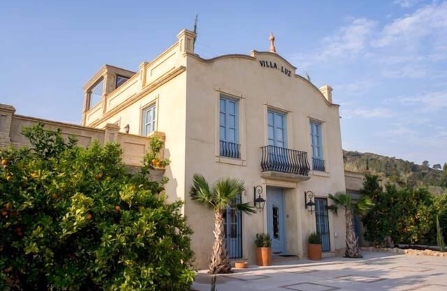 Luxury villa with pool, close to beaches, golf courses, cultural visits.