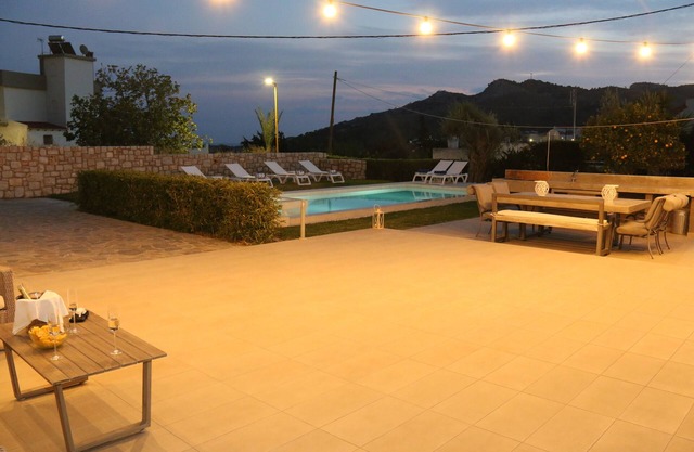 Luxury Villa with pool in an authentic, Greek village. Close to Faliraki & beach