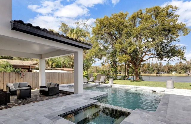 Luxury Waterfront Villa w/ Pool, Jacuzzi
