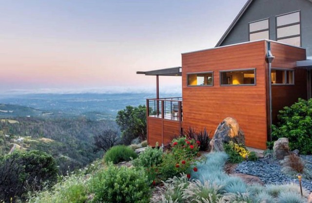 Magical setting, panoramic view—Lavender Sky