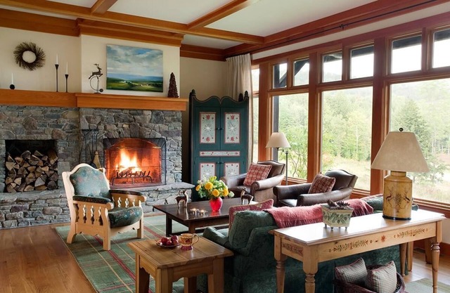 Magnificent 2 story/3 bedroom Villa in Stowe, VT on Trapp property. Sleeps 6-8