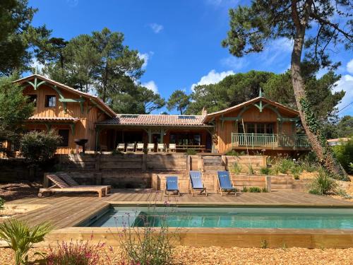 Magnifique maison à 20 m de la mer vue bassin
