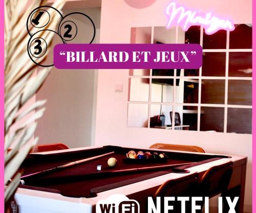 Maison Billard, Netflix et jeux par Ivona Vacances
