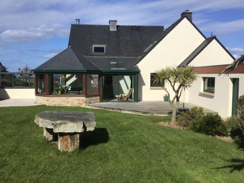 Maison calme, vue sur mer