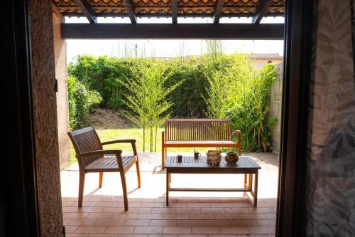 maison climatisée fibrée 2 chambres à 9 min à pieds d'une grande plage