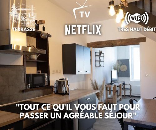 Maison COSY et CHALEUREUSE au centre ville