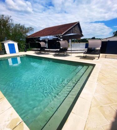 Maison de campagne Piscine, jacuzzi 2P Monflanquin