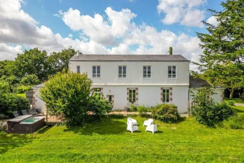 Maison de campagne avec jacuzzi