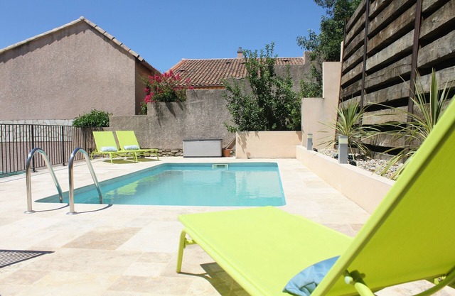 Maison de Farine's La Grande Maison has a pool, large terraces, and lovely views