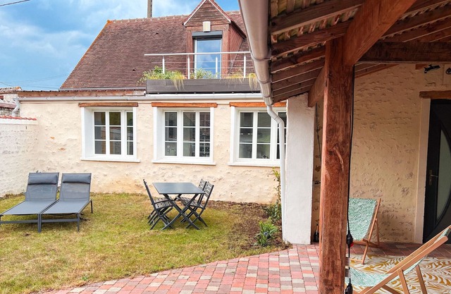 Maison de Campagne Avec Jacuzzi - 5 Couchages - Barville en Gâtinais