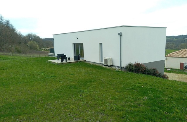 -maison de Campagne sur Terrain Clos. 10 'de Casteljaloux , Ville Thermale