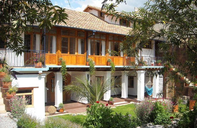 Maisonette apartment in historic Quito, with fantastic garden