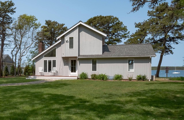 Make memories at this unique family friendly beach-front home in Mashpee