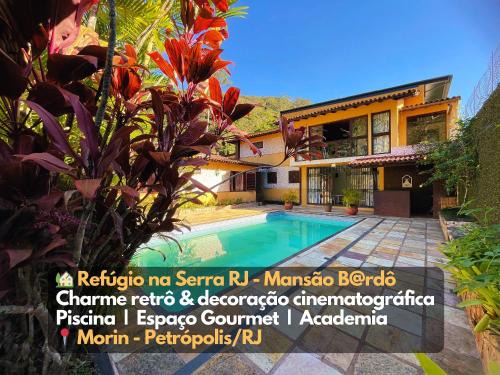 Mansão B@rdô Espaço Gourmet Piscina Petrópolis RJ