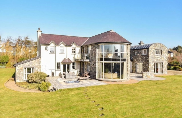 Mansion by the Connemara coast