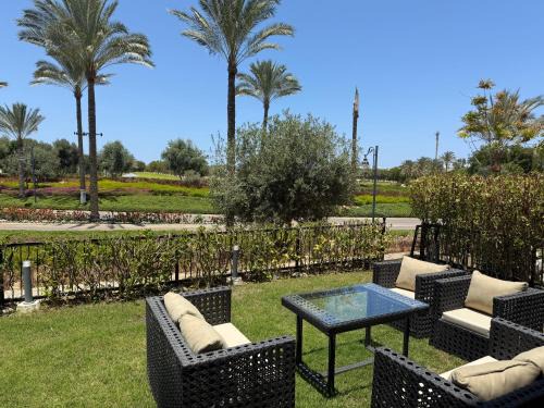 Marassi North Coast Ground floor 3 bedrooms Direct on The Address Golf course - Access to Crystal Lagoon -Steps to El Alamein hotel & Marina