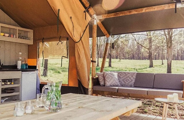 MASAI MARA Lodge Tent, home comforts and open-air pleasure
