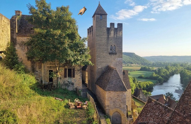 Medieval adventure chilled behind the massive stone of a thousand-year-old tower!