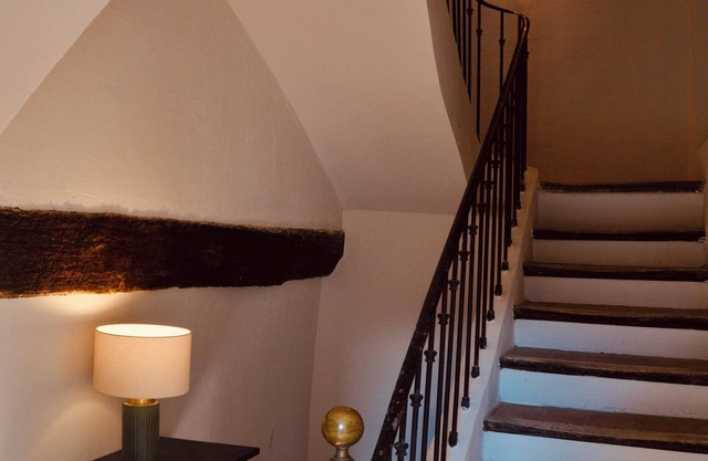 Medieval townhouse in perched village in the Luberon.