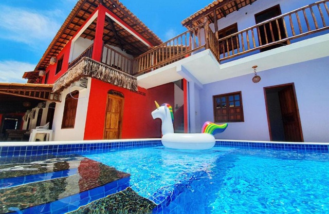 Mega Casa de Praia, 12 suítes, pertinho do Axé Moi