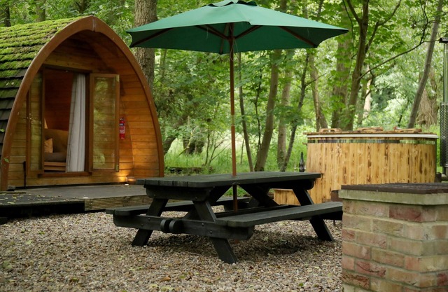 Mega Pod w/Wood Fired Hot Tub (Deer's Glade)
