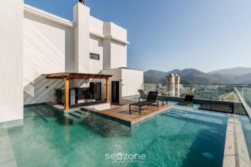 MHFBs - Edifício Moderno c/piscina vista mar em Itapema