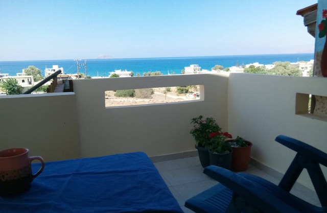Michael's studio near sea near Matala amazing view south Crete