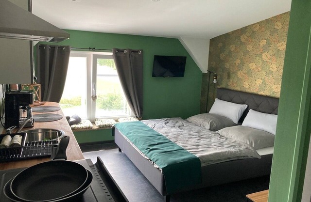Micro-apartment "Wald" DG, 22 sqm, living/bedroom, terrace, max. 2 persons