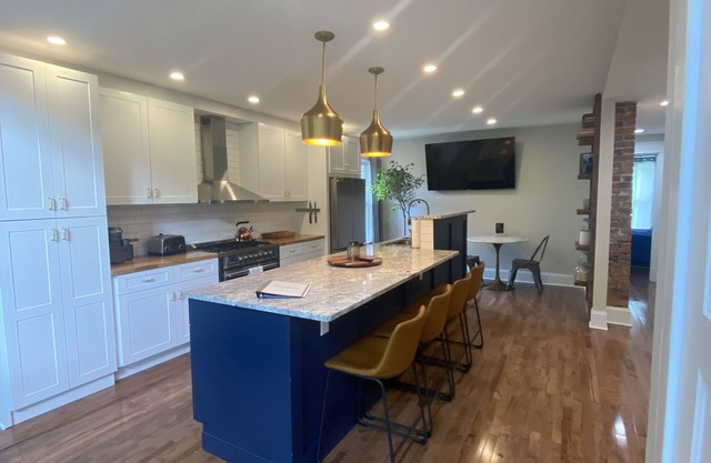 Mid century modern home restored from 1920s