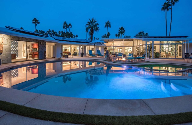 Mid-Century Old Las Palmas Luxury Estate Mtn Views