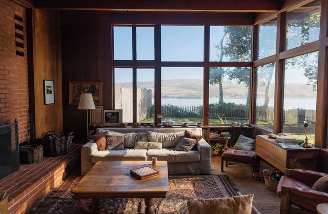 Midcentury Waterfront w/Spectacular Views & Private Dock on Tomales Bay.