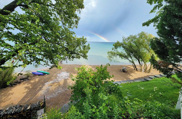 Million Dollar Views: Bayshore Beach House w/Opt. RV Pads, Beach Firepit & More