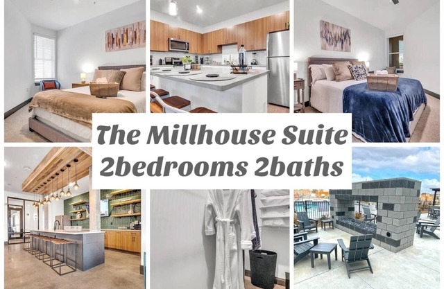Mins➞Downtown/Med District★2Beds★2Baths★Fully Stocked★24hr Gym★3TVs