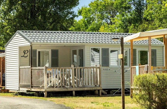 Mobile home Einfache Terrasse
