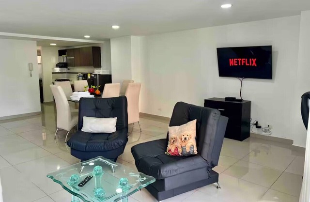 Modern 3BR Apt with Balcony in Best Medellin Area