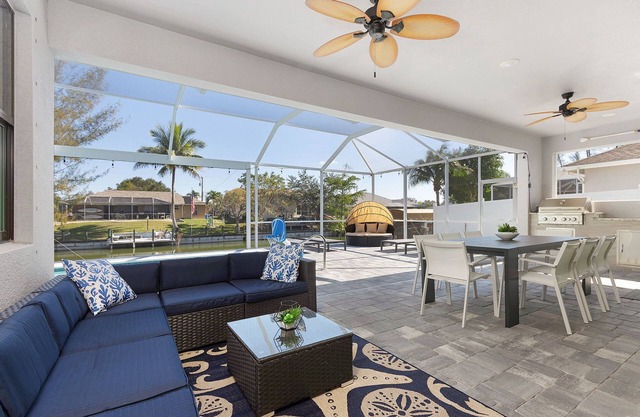 Modern 4BD/3BH Waterfront Home with Heated Pool and Golf Access and EV Charger