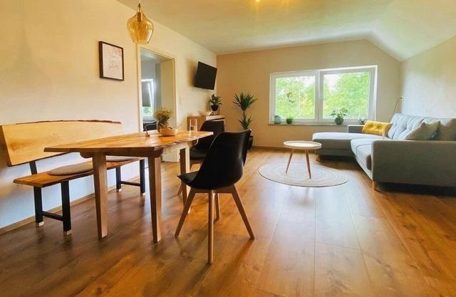 Modern 5-star vacation apartment with large balcony "Kösseine"