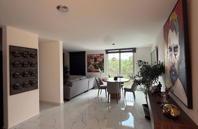 Modern apartment in Cuernavaca with spectacular city views