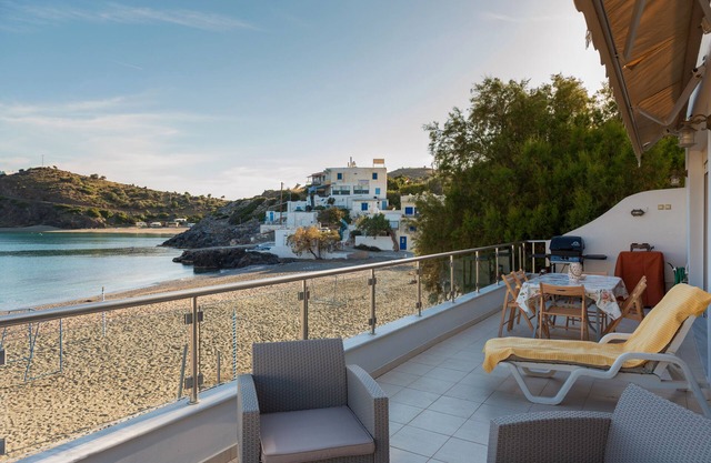 Modern Beach Front Condo in South Crete