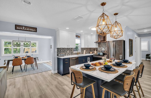 Modern Beach Getaway – Newly Remodeled, Hammock, Patio & Stroll to Shoreline!