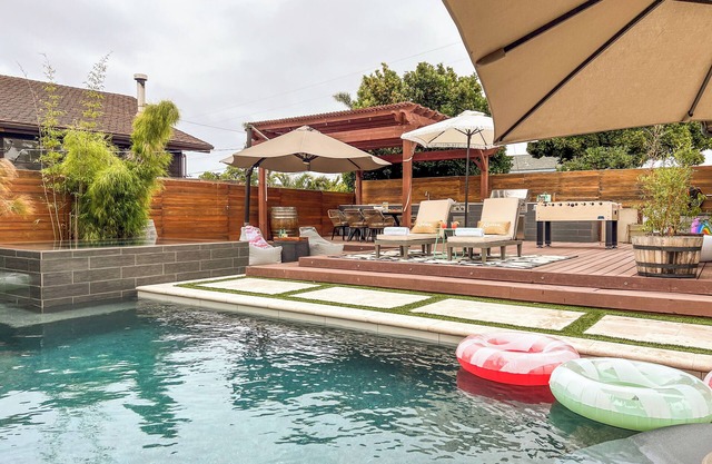 Modern Central SD Home w/Pool & Spa Near Beach
