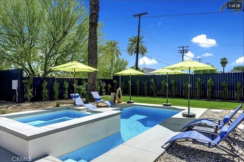 Modern Coachella Poolside Oasis
