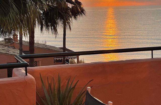 Modern comfortable three bedroom penthouse apartment with stunning sea views