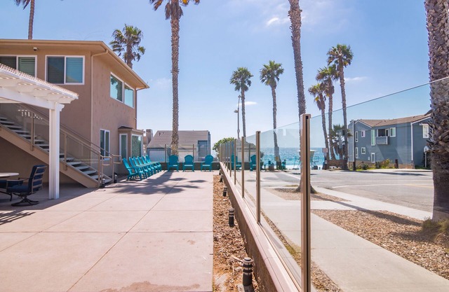 Modern condo near the beach with ocean views & garage parking