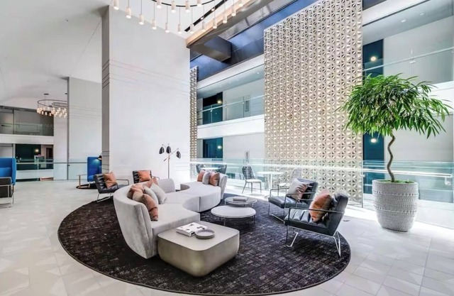 Modern High-Rise Condo in Downtown LA - WiFi, AC, and Stunning Views