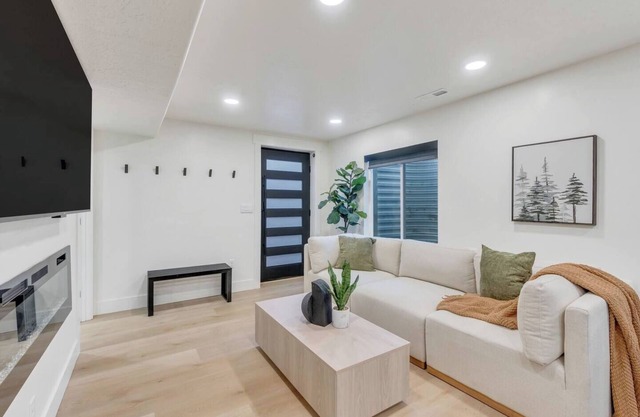 Modern LuxeDen w/Private Hot Tub + Fenced Yard