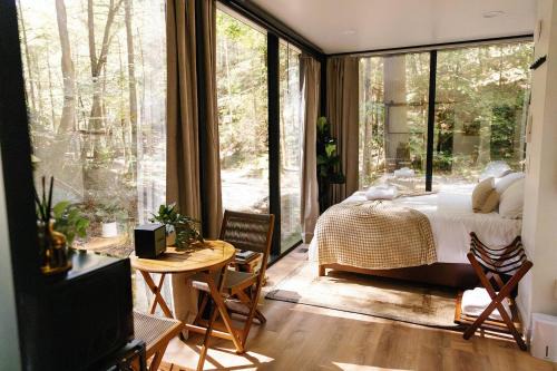 Modern Mirror Home w/Hot-tub - “Glass House” #1