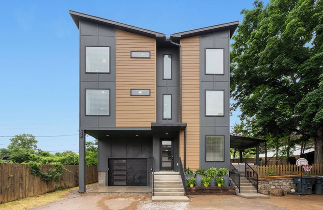 Modern new construction 4-bedroom house with Sauna, AC, car charger in Nashville
