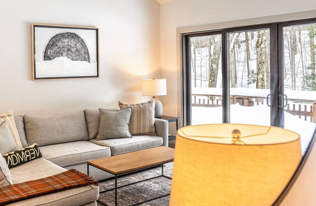 Modern Riverfront Mad River Valley Condo