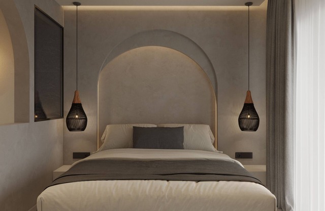 Modern Room with Castle and Sea View on 2nd Floor